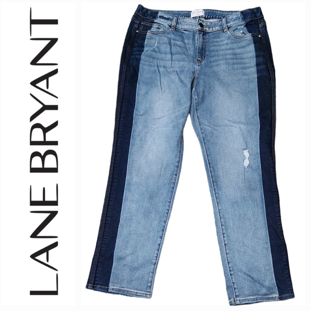 Lane Bryant Blue Skinny Jeans